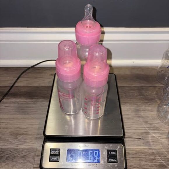 Dr. Brown’s Natural Flow Options Anti-Colic Baby Bottles PINK 4oz 8oz - Picture 5 of 5